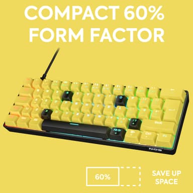 NOS C-450 Mini PRO RGB pelinäppäimistö (Smyle)