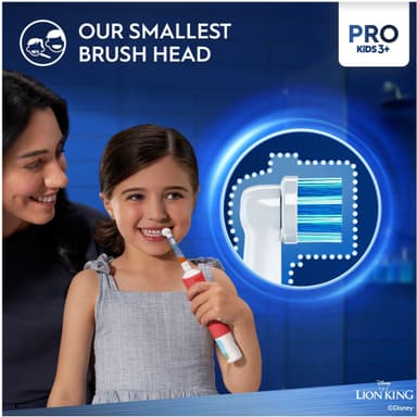 Oral-B Vitality Pro Kids Lion King sähköhammasharja 297257 (punainen)