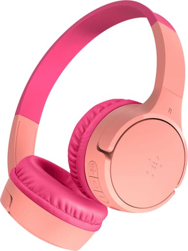 Belkin SoundForm Mini langattomat on-ear kuulokkeet (vaaleanpunainen)