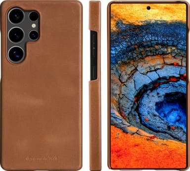 Dbramante1928 Lynge Samsung Galaxy S25 Ultra lompakkokotelo (ruskea)