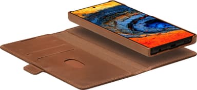 Dbramante1928 Lynge Samsung Galaxy S25 Ultra lompakkokotelo (ruskea)