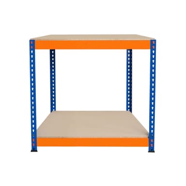 S-Rax 2-tasoinen työpöytä - 90cm x 60cm x 90cm