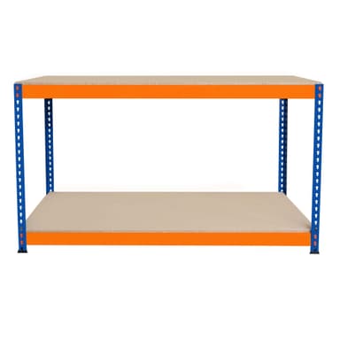 S-Rax 2-tasoinen työpöytä - 150 cm x 60 cm x 90 cm