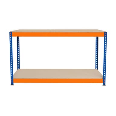 S-Rax 2-tasoinen työpöytä - 150 cm x 45 cm x 90 cm