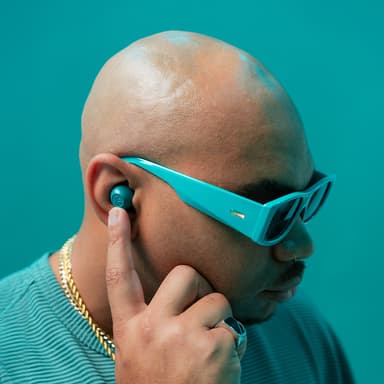 JLab Go Pop ANC täysin langattomat in-ear kuulokkeet (sinivihreä)
