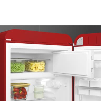 Smeg 50's Style Jääkaappi pakastelokeroll FAB10RRD6 (punainen)