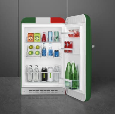Smeg 50's Style Jääkaappi FAB10HRDIT6 (italian lippu)