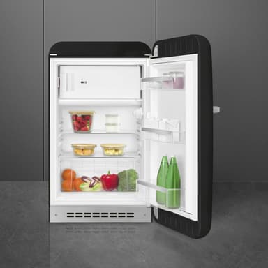 Smeg 50's Style Jääkaappi pakastelokeroll FAB10RBL6 (musta)