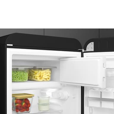 Smeg 50's Style Jääkaappi pakastelokeroll FAB10RBL6 (musta)
