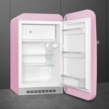 Smeg 50's Style Jääkaappi pakastelokeroll FAB10RPK6  (vaaleanpunainen)