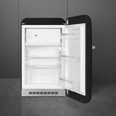 Smeg 50's Style Jääkaappi pakastelokeroll FAB10RBL6 (musta)