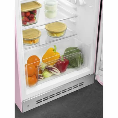 Smeg 50's Style Jääkaappi pakastelokeroll FAB10RPK6  (vaaleanpunainen)