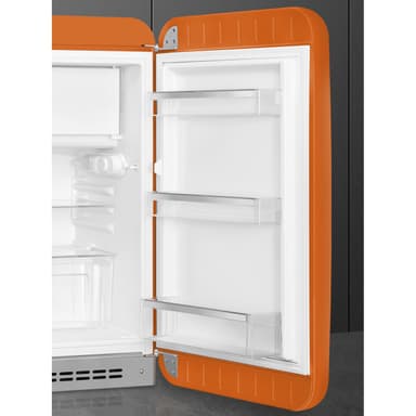 Smeg 50's Style Jääkaappi pakastelokeroll FAB10ROR6 (oranssi)