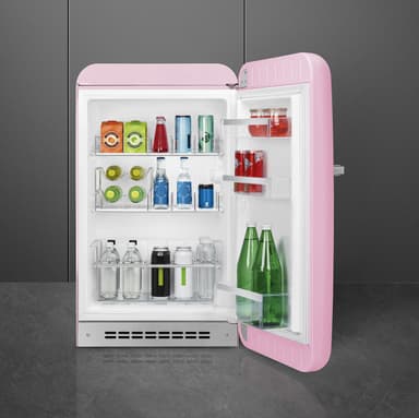 Smeg 50's Style Jääkaappi FAB10HRPK6 (vaaleanpunainen)