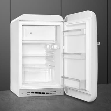 Smeg 50's Style Jääkaappi pakastelokerollFAB10RWH6 (valkoinen)