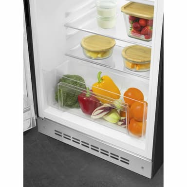 Smeg 50's Style Jääkaappi pakastelokeroll FAB10LBL6 (musta)