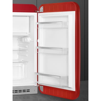 Smeg 50's Style Jääkaappi pakastelokeroll FAB10RRD6 (punainen)
