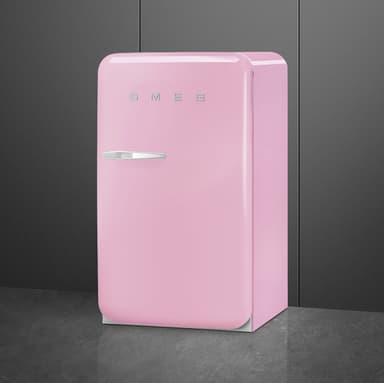 Smeg 50's Style Jääkaappi pakastelokeroll FAB10RPK6  (vaaleanpunainen)