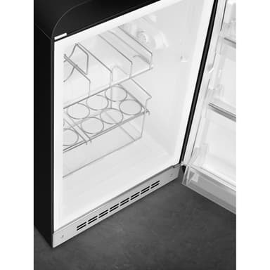 Smeg 50's Style Jääkaappi FAB10HRBL6 (musta)