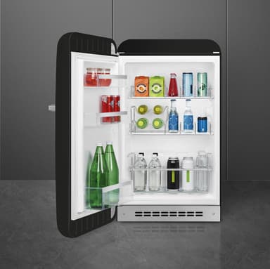 Smeg 50's Style Jääkaappi FAB10HLBL6 (musta)