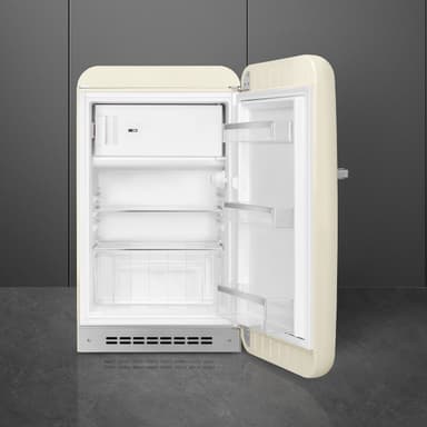 Smeg 50's Style Jääkaappi pakastelokeroll FAB10RCR6 (kerma)