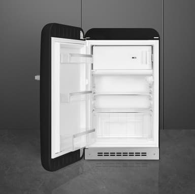 Smeg 50's Style Jääkaappi pakastelokeroll FAB10LBL6 (musta)