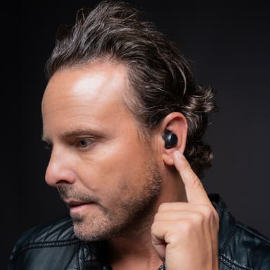 JLab Go Pop ANC täysin langattomat in-ear kuulokkeet (musta)