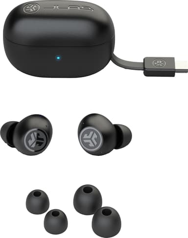 JLab Go Pop ANC täysin langattomat in-ear kuulokkeet (musta)