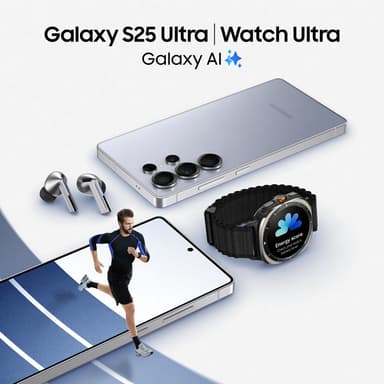 Samsung Galaxy S25 Ultra 5G älypuhelin 12/1 TB (Titanium Black)