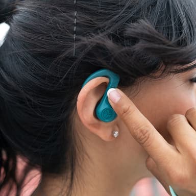 JLab JBuds Sport ANC 4 täysin langattomat in-ear kuulokkeet (sinivih.)