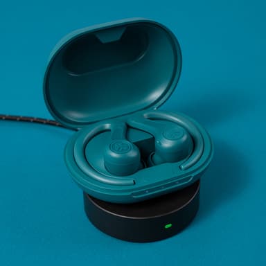 JLab JBuds Sport ANC 4 täysin langattomat in-ear kuulokkeet (sinivih.)