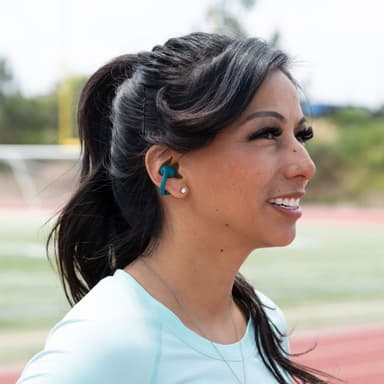 JLab Flex täysin langattomat in-ear kuulokkeet (sinivihreät)