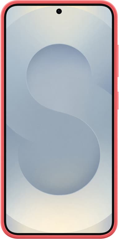 Samsung Galaxy S25 Silicone suojakuori (punainen)