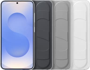 Samsung Galaxy S25 Standing Grip suojakuori (valkoinen)