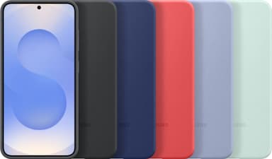 Samsung Galaxy S25 Silicone suojakuori (punainen)