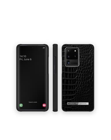 Atelier Case Galaxy S20 Ultra Neo Noir Croco Silvr