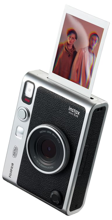 Fujifilm Instax Mini Evo kamera (musta)