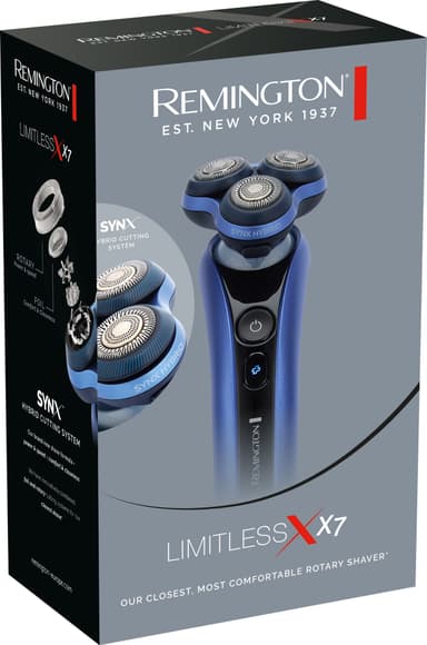 Remington X7 Limitless X parranajokone XR1775 (sininen)