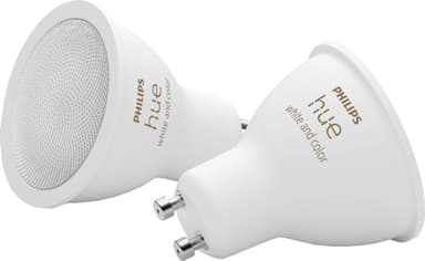 Philips Hue WAC lamppu 4,2 W GU10 (tuplapakkaus)