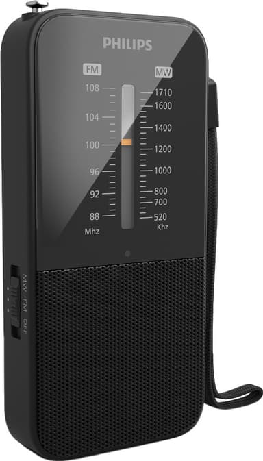 Philips R1509 kannettava analoginen radio