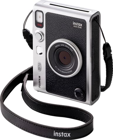 Fujifilm Instax Mini Evo kamera (musta)