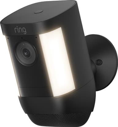 Ring Spotlight Cam Pro valvontakamera (musta/akkukäyttöinen)