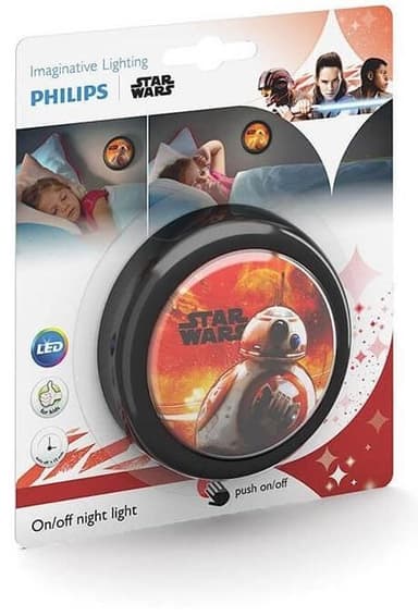 Philipsin yövalo Star Wars -motiivilla