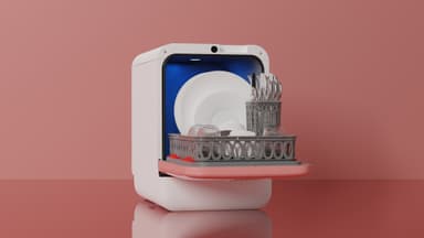 Bob kompakti minidiskikone - pink