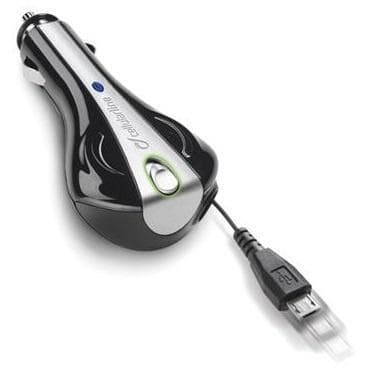 Cellularline autolaturi 12V microUSB ja joustava kaapeli