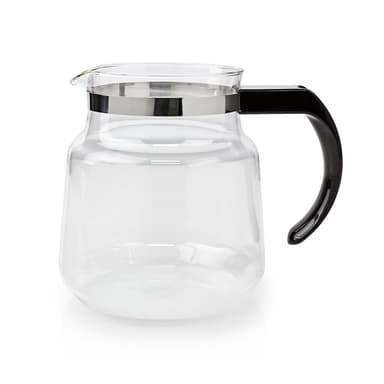 Nedis Lasi Kahvikannu | Sopii käytettäväksi: Moccamaster K / KB/ 1 0PL / Excellent 10S | 1.2 l | Musta