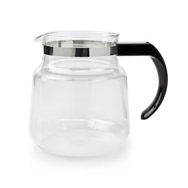 Nedis Lasi Kahvikannu | Sopii käytettäväksi: Moccamaster K / KB/ 1 0PL / Excellent 10S | 1.2 l | Musta