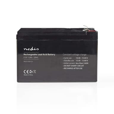 Nedis Lyijyakku | Lyijyhappo | Ladattava | 12 V | 12000 mAh