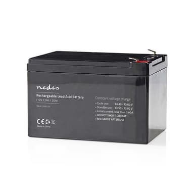 Nedis Lyijyakku | Lyijyhappo | Ladattava | 12 V | 12000 mAh