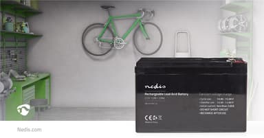 Nedis Lyijyakku | Lyijyhappo | Ladattava | 12 V | 12000 mAh